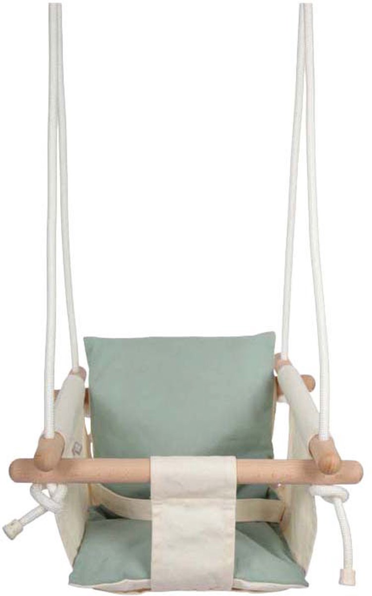 Load image into Gallery viewer, Small foot - houten baby schommel
