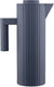 Alessi plissé thermoskan blauw