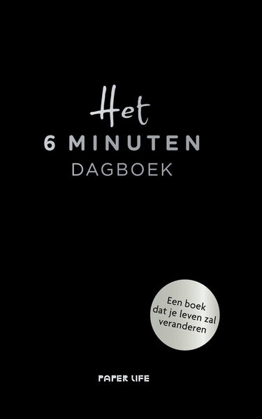 Spectrum het 6 minuten dagboek - zwart