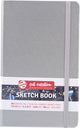 Talens art creation schetsboek blinkend zilver 13 x 21 cm 140 g 80 vellen
