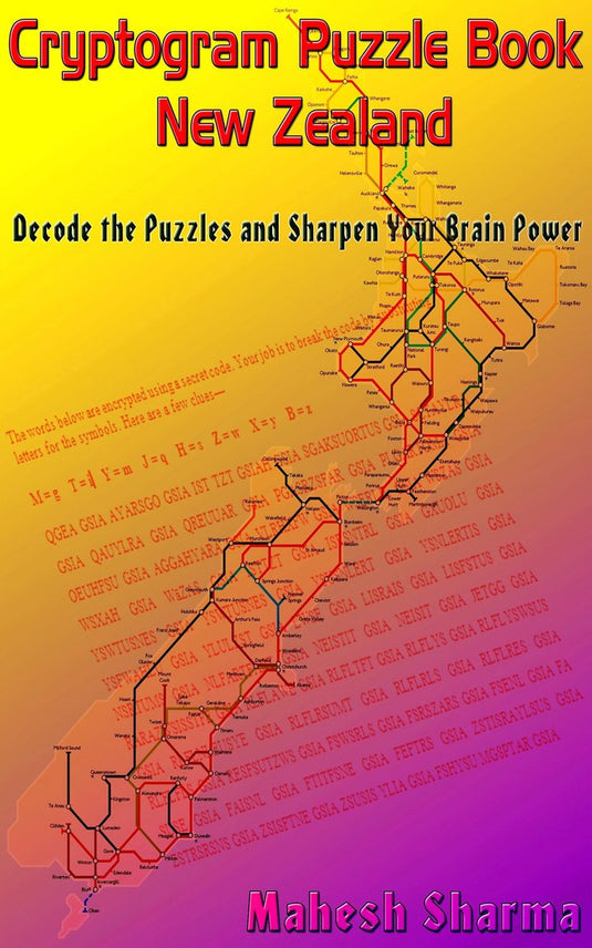 Merkloos sans marque cryptogram puzzle book new zealand