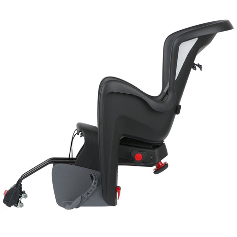 Child seat behind Polisport Bilby Maxi RS frame mount - black