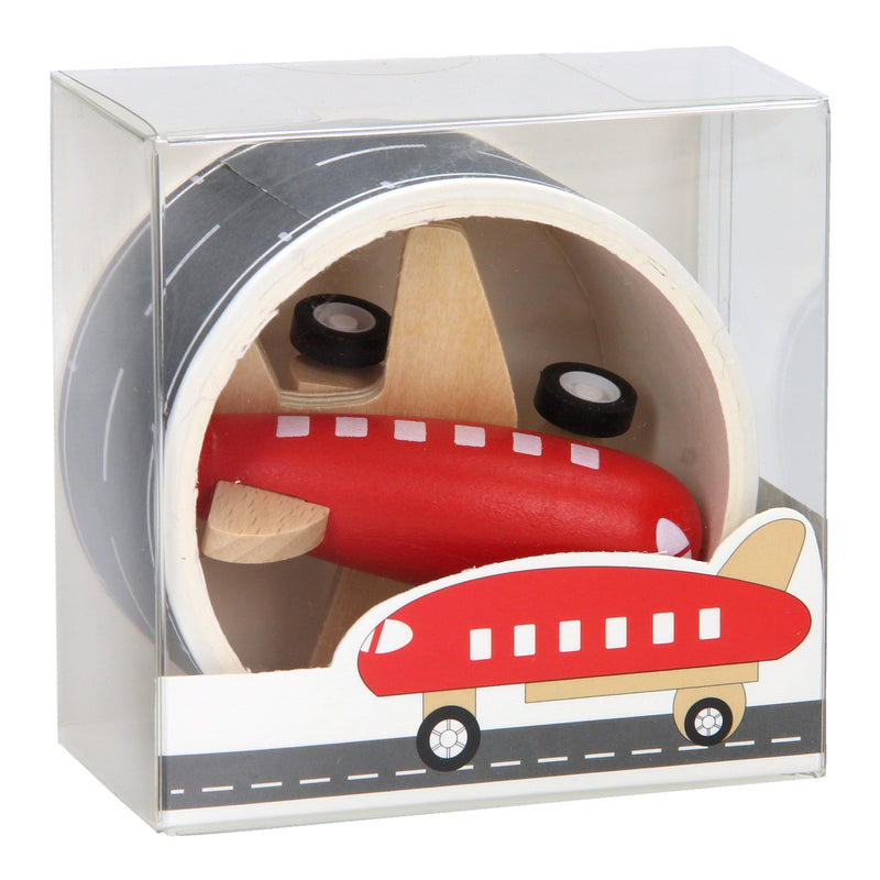 Load image into Gallery viewer, Houten vliegtuig met wegtape, 8mtr
