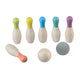 Houten kinder bowlingset - bright