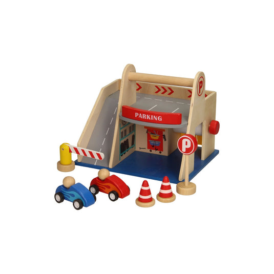Houten parkeergarage