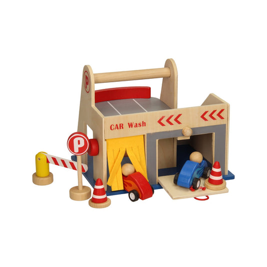 Houten parkeergarage