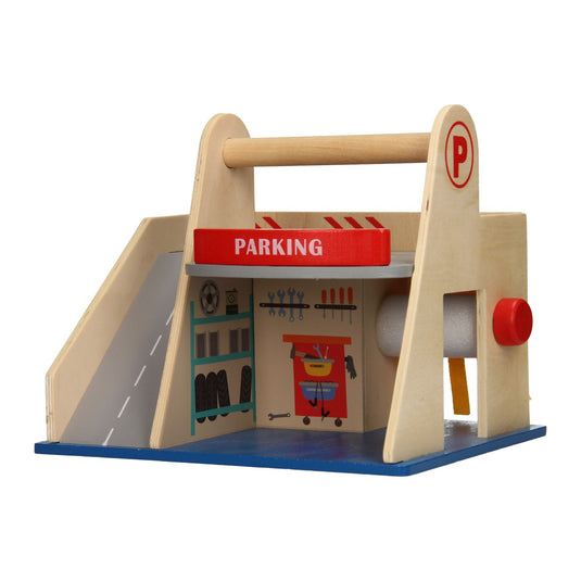 Houten parkeergarage