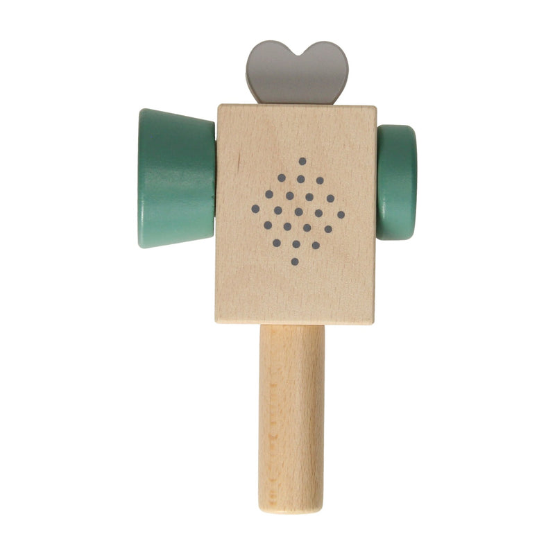 Load image into Gallery viewer, Houten videocamera - blauw
