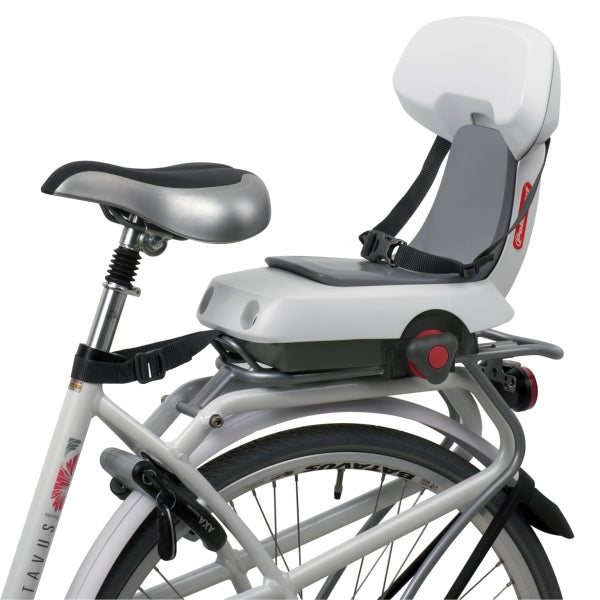 Load image into Gallery viewer, Polisport Guppy junior achterzitje. Kleur: grijs
