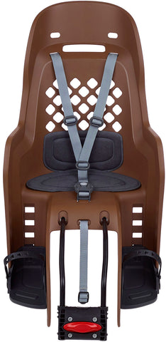 Child seat behind Polisport Joy - dark brown - frame attachment (FF)