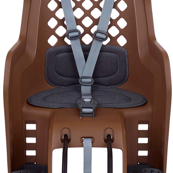 Child seat behind Polisport Joy - dark brown - frame attachment (FF)