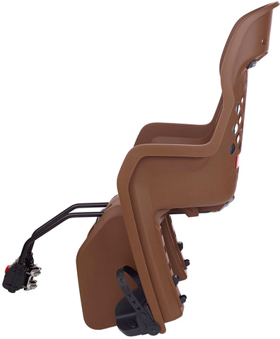 Child seat behind Polisport Joy - dark brown - frame attachment (FF)