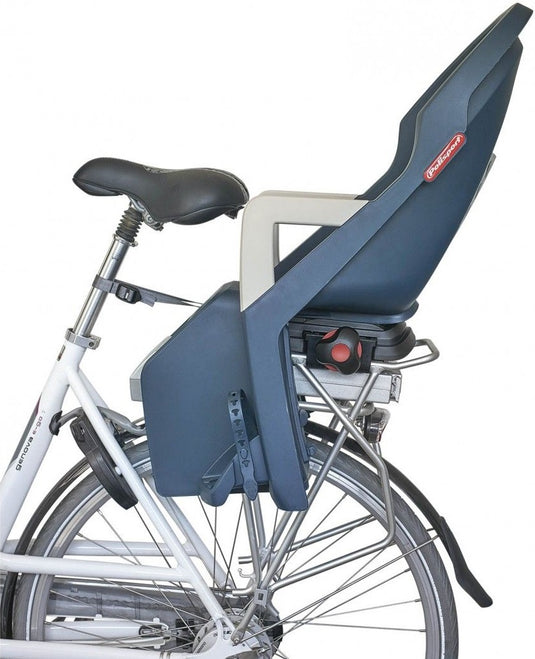 Polisport kinderzitje achter guppy maxi+ met dragerbevestiging (cfs) - jeans crème