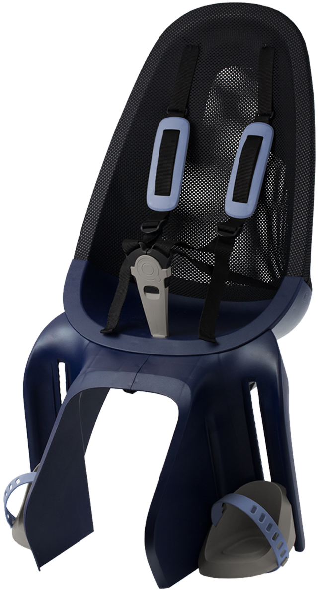 Qibbel Air rear seat frame. Denim Blue