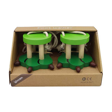 Load image into Gallery viewer, Houten loopklossen - dino
