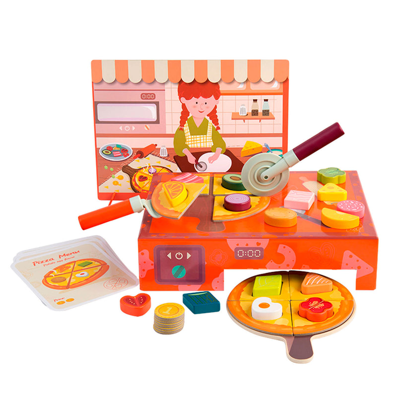Load image into Gallery viewer, Topbright Pizza Speelbox, 40dlg.
