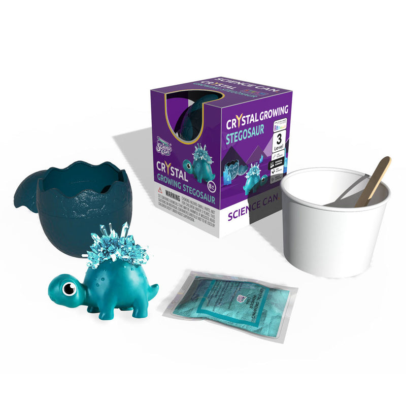 Load image into Gallery viewer, Crystal Dinosaur Growing Kit Stegosaurus
