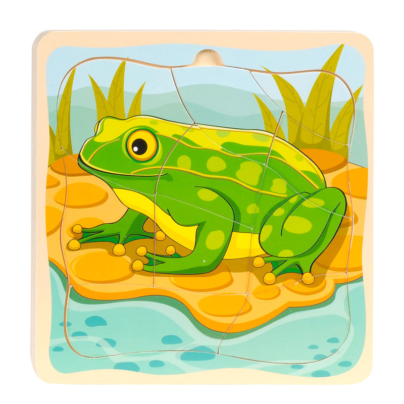Load image into Gallery viewer, Topbright Lagen Puzzel Cyclus Kikker

