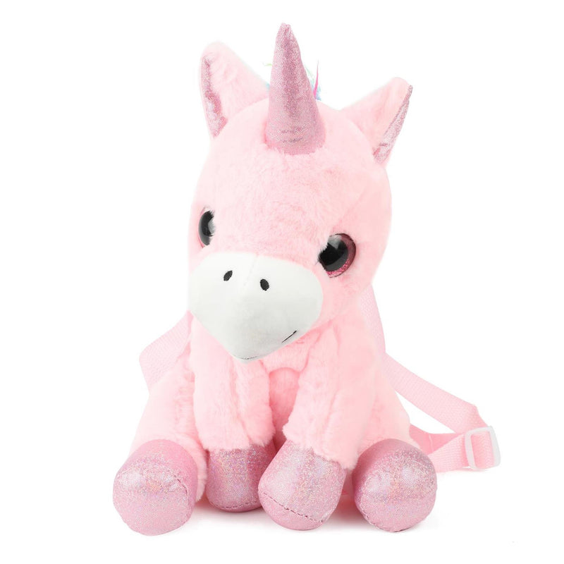 Load image into Gallery viewer, Toi-toys eenhoorn knuffel rugzak 30 cm
