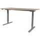 Zit-sta bureau schaffenburg lectro basic 160x180 kersen licht alu