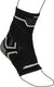 Avento enkel compressie bandage - zwart zilvergrijs - maat l xl