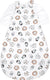 Meyco baby animal baby slaapzak rond tweedelig - multicolour - 50 56 - 2.5 tog