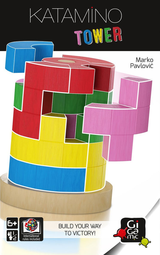 999games gigamic - katamino tower - 3d puzzelervaring
