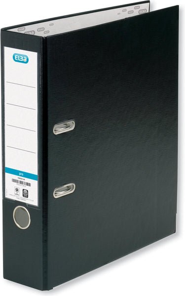 Elba ordner smart pro pp - voordeelpak 5 stuks - zwart