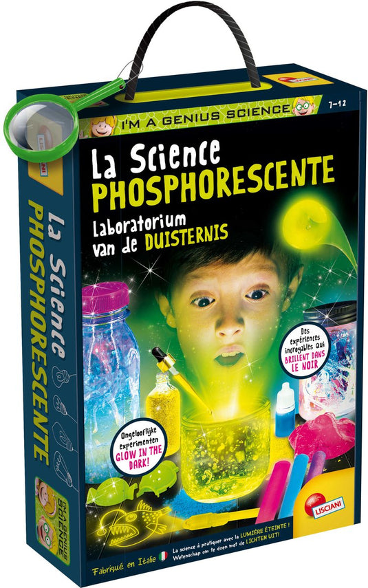 Lisciani i'm a genius la sciences phosphorescente