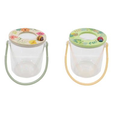 Insectenpotje met vergrootglas