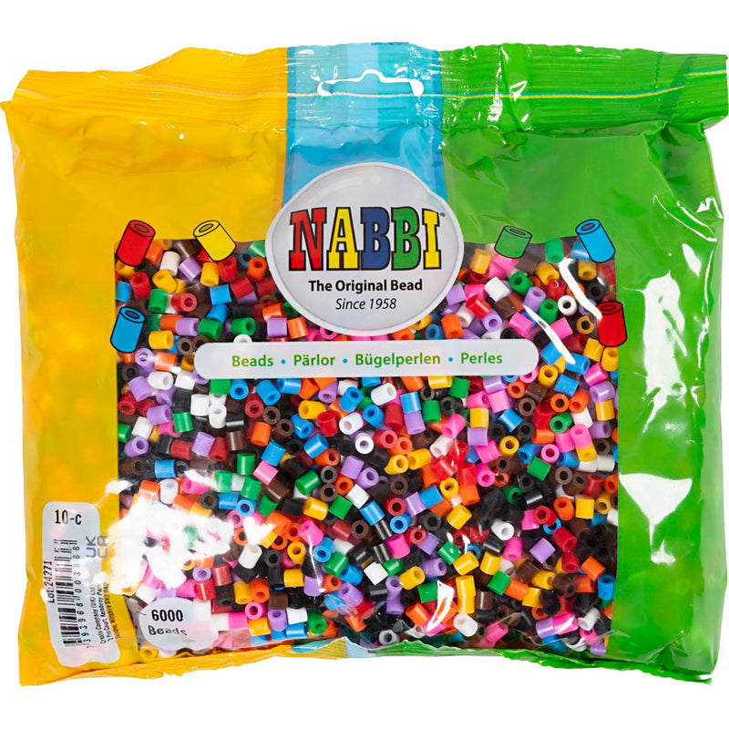 Afbeelding laden in galerijviewer, Https: www.cchobby.nl strijkkralen-afm-5x5-mm-gatgrootte-2-5-mm-medium-standaardkleuren-6000-stuk-1-doos-752221
