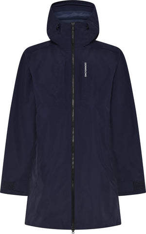Didriksons sören usx parka unisex outdoorjas - dark night blue