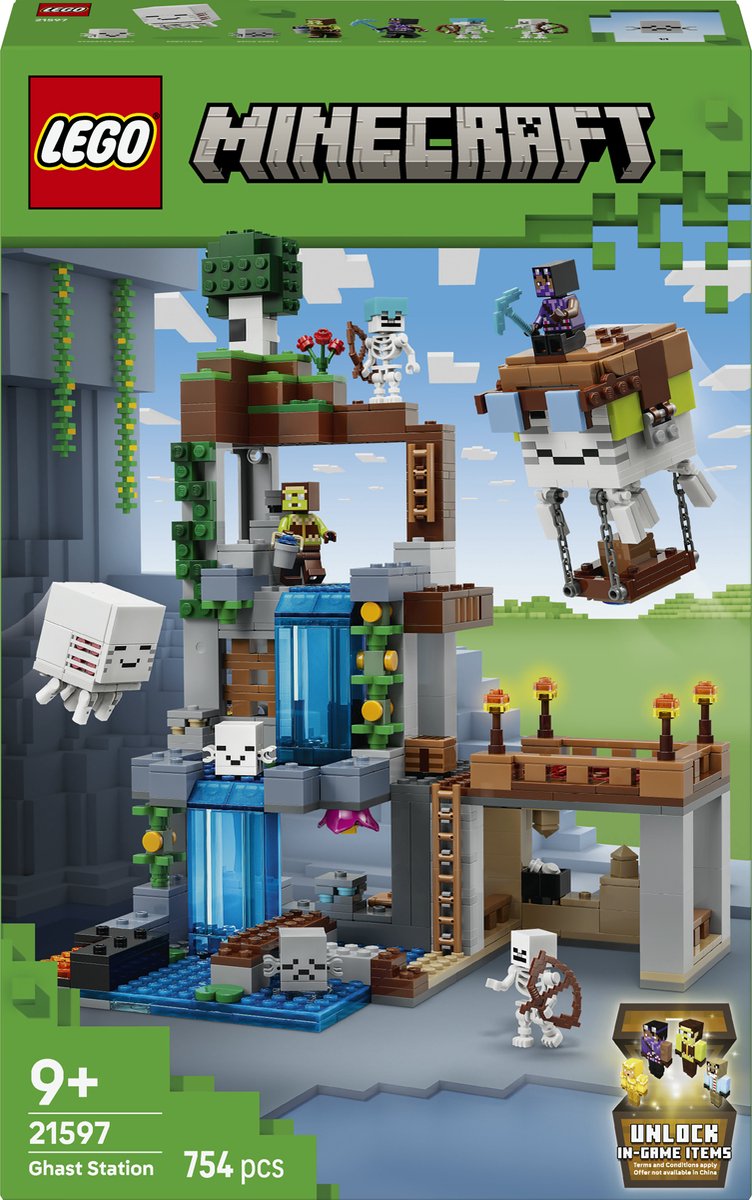 Afbeelding laden in galerijviewer, Lego minecraft ghast-huis speelgoed voor kinderen 21597
