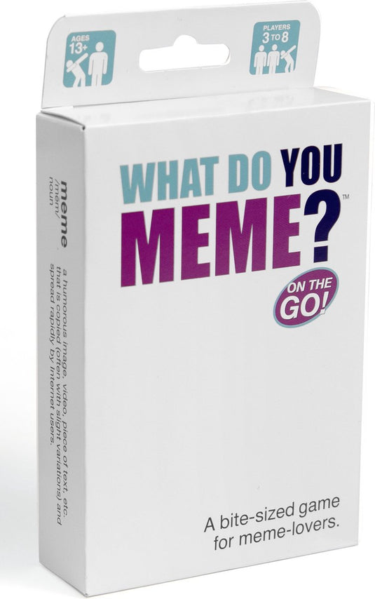What do you meme ? - volwassenen party game - reis editie pocket editie - engelstalig