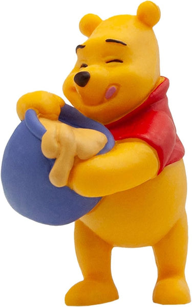 Bullyland 12340 – speelfiguur disney winnie de poeh met honingpot – levensecht en detailrijk vormgegeven – ideaal als taartfiguur, verzamelobject of vrolijk cadeautje voor kinderen vanaf 3 jaar