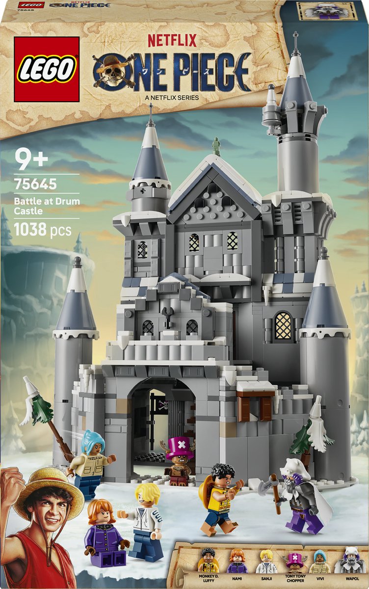 Load image into Gallery viewer, Lego one piece 75645 slag bij kasteel drum
