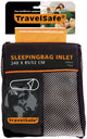 Travelsafe silk inlet mummy - 1pers. - white natural