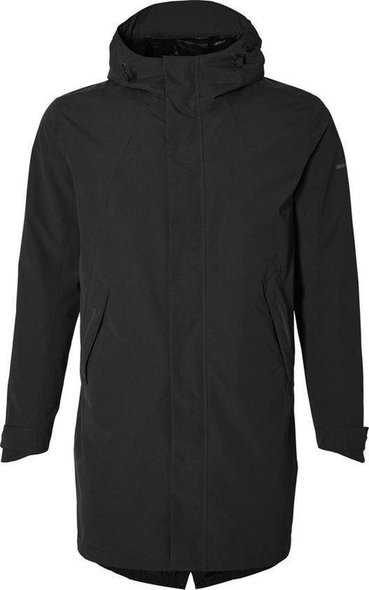 Basil mosse heren regenjas - jet black - maat l