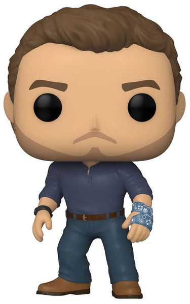 Funko jurassic world - pop! movies owen grady 9 cm verzamelfiguur - multicolours
