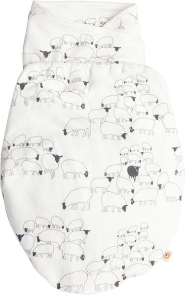 Ergobaby swaddler - sheep - inbakerdoek