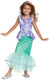 Disguise disney the little mermaid ariel deluxe kostuum jurk kinderen - kids tm 4 jaar - paars groen