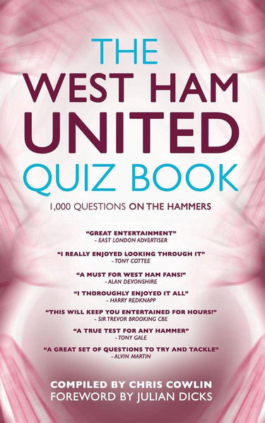 The west ham united quiz book