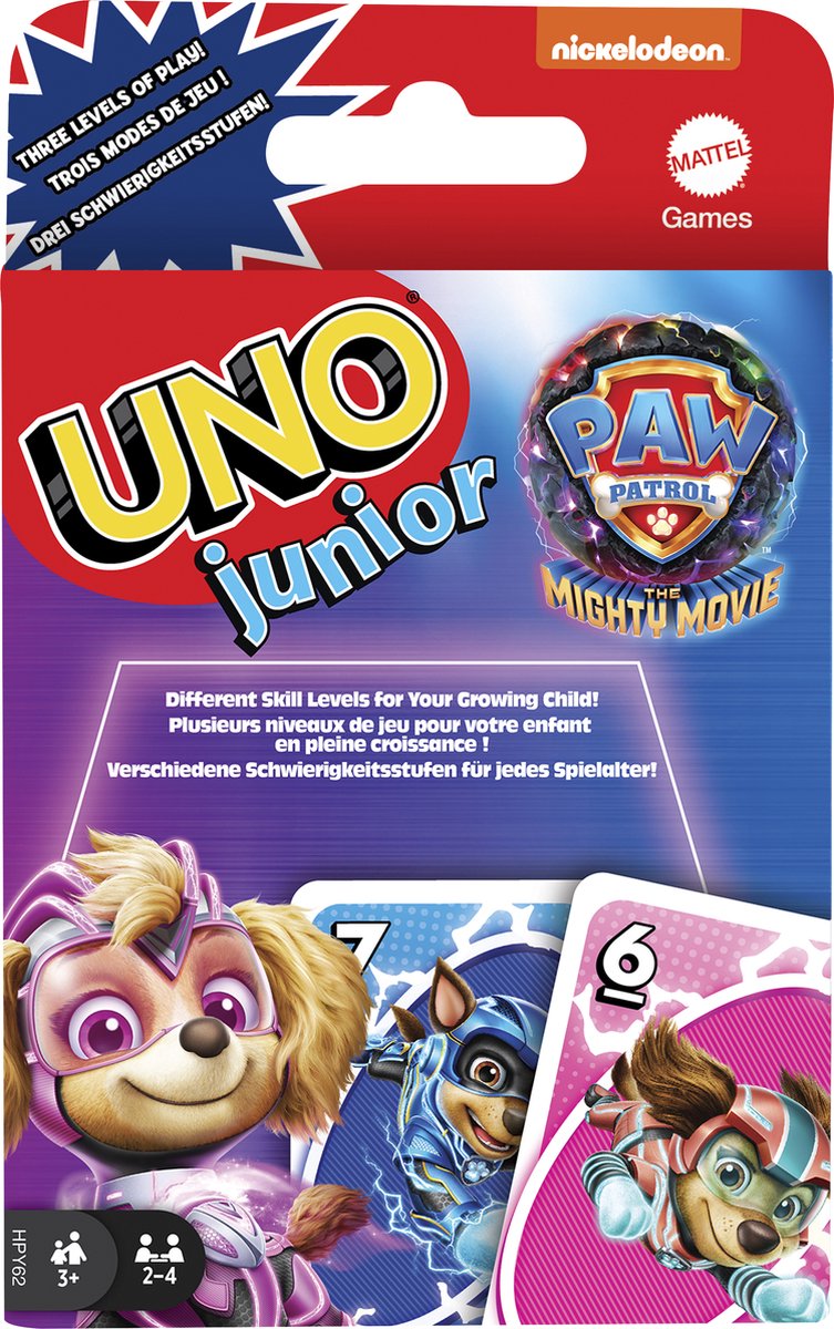 Load image into Gallery viewer, Mattel uno junior paw patrol
