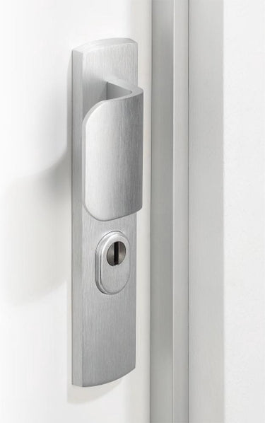 Axa deurbeveiligingsstrip m3-ex lengte 215cm kozijnhoutdiepte 5-9mm aluminium geanodiseerd f1 skg* 7603-05-91