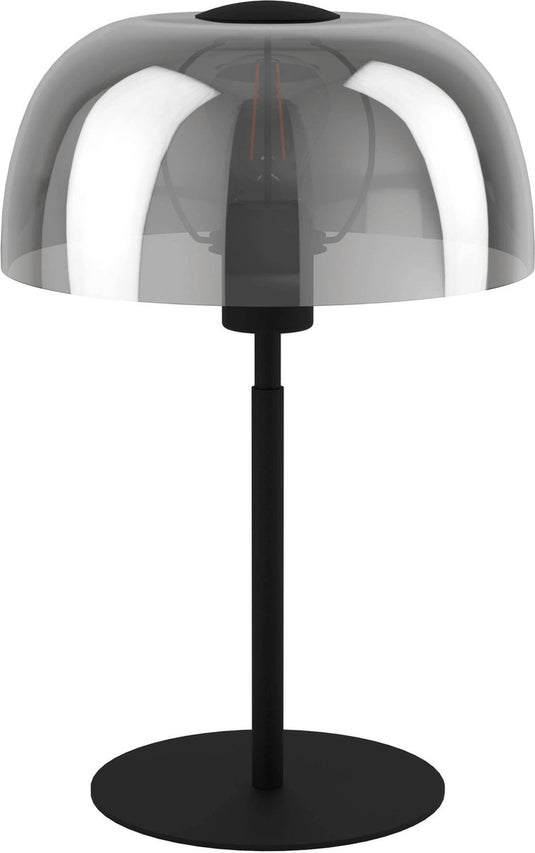 Eglo solo 2 tafellamp - e27 - 41,5 cm - zwart