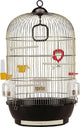 Ferplast diva antiek vogelkooi - bruin - 40 x 40 x 65 cm
