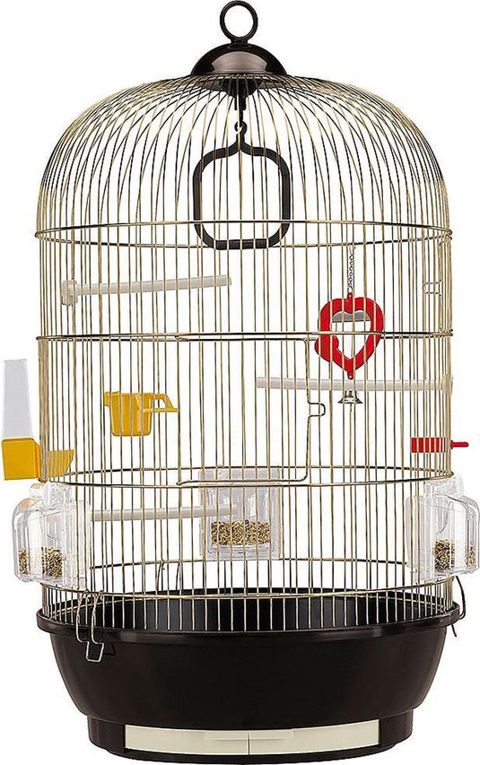 Ferplast diva antiek vogelkooi - bruin - 40 x 40 x 65 cm