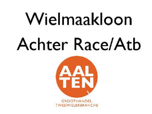 Wiel maken spaakloon achter race atb
