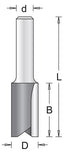 Hikoki accessoires hikoki groeffrees 10mm schacht=8mm