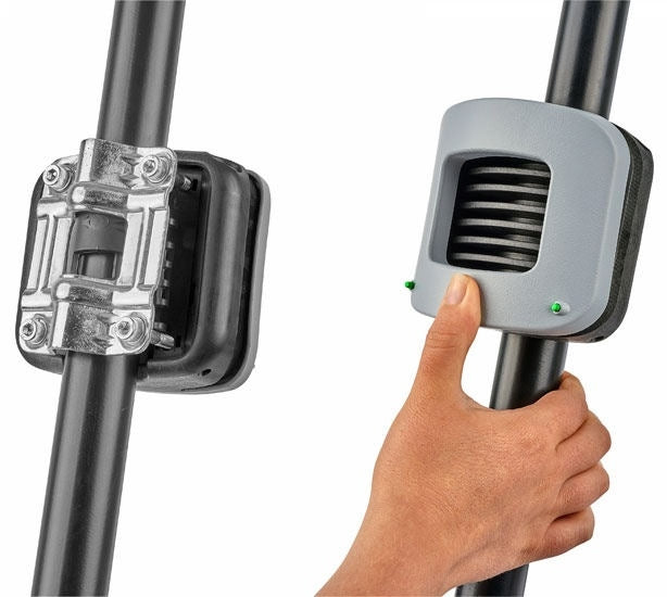 Load image into Gallery viewer, Polisport frameklem bevestiging achterzitje ø28-40mm zwart
